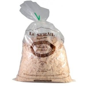 copeaux de savon de marseille fleur de coton 1kg le sérail le chaudron à savon