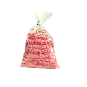 Sachet de 1kg de copeaux à la rose de savon de Marseille du chaudron à savon la Ciotat